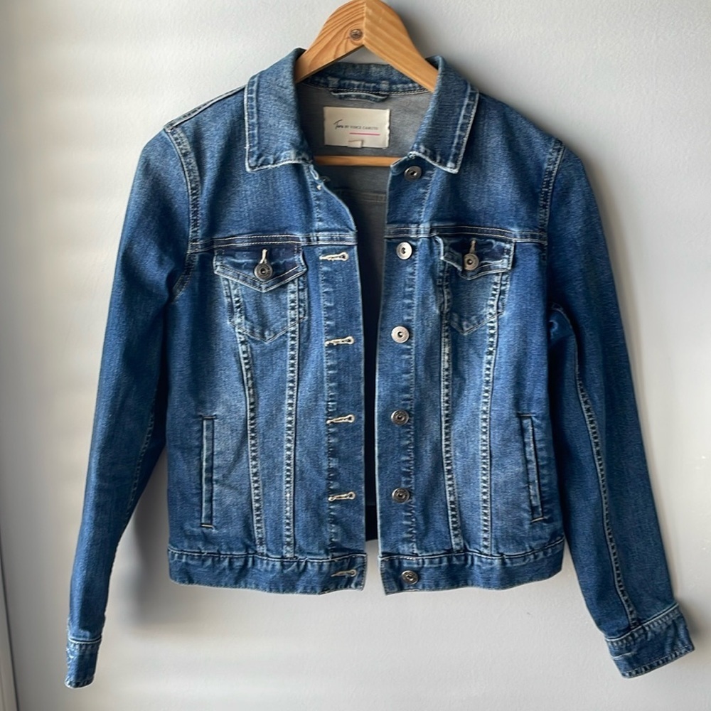 Two by Vince Camuto Cotton Jean Jacket
